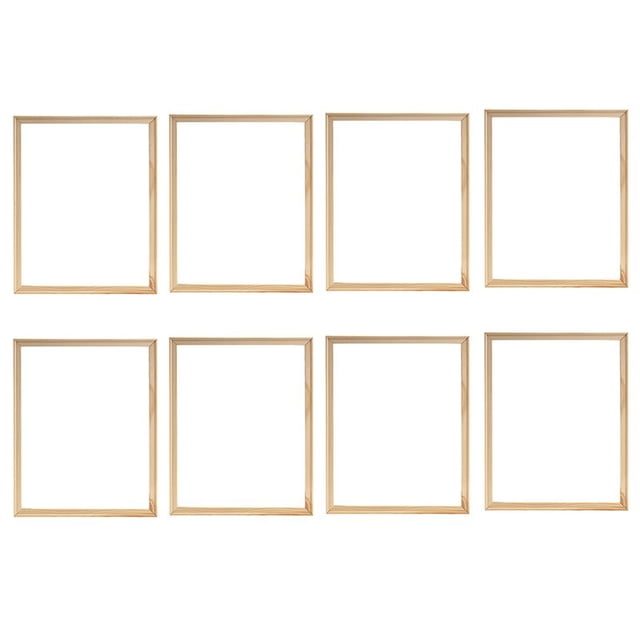 8X de Madera de 40X50 cm, Marcos de Fotos Diy, Arte Adecuado para Decoración del Hogar, Pintura