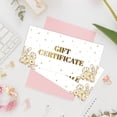 thumbnail image 6 of Paper Gift Card Invitation Cards for Birthday Wedding Party Rectangle Flower 170x85mm 40pcs/set for DIY Mixed Color, 6 of 7