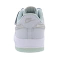 thumbnail image 3 of Nike Force 1 Low EasyOn Leather PS Boys Shoes Size 9, Color: Pure Platinum/Metallic Silver, 3 of 4