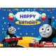 thumbnail image 5 of Telón de fondo con temática de tren de Thomas para niño, cartel de vinilo con temática de cumpleaños, tren de juguete y amigo, accesorios de fotografía para Baby Shower（W-533 150X90cm, 5 of 5