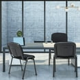 thumbnail image 5 of Gymax Set of 4 Office Guest Chair Stackable Reception Chair Waiting Conference Room, 5 of 9