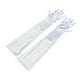 thumbnail image 4 of Guantes largos, manoplas, elegantes, protección solar, antideslizantes, hasta el codo. Blanco, 4 of 9