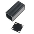 thumbnail image 2 of 5Pcs Extruded Pcb Aluminum Box Black Enclosure Electronic Project Diy 50*25*25mm for Electronic Projects Power Supply Devices, 2 of 9