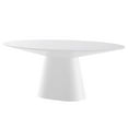 thumbnail image 3 of Provision 75" Oval Dining Table-EEI-4912-WHI, 3 of 7