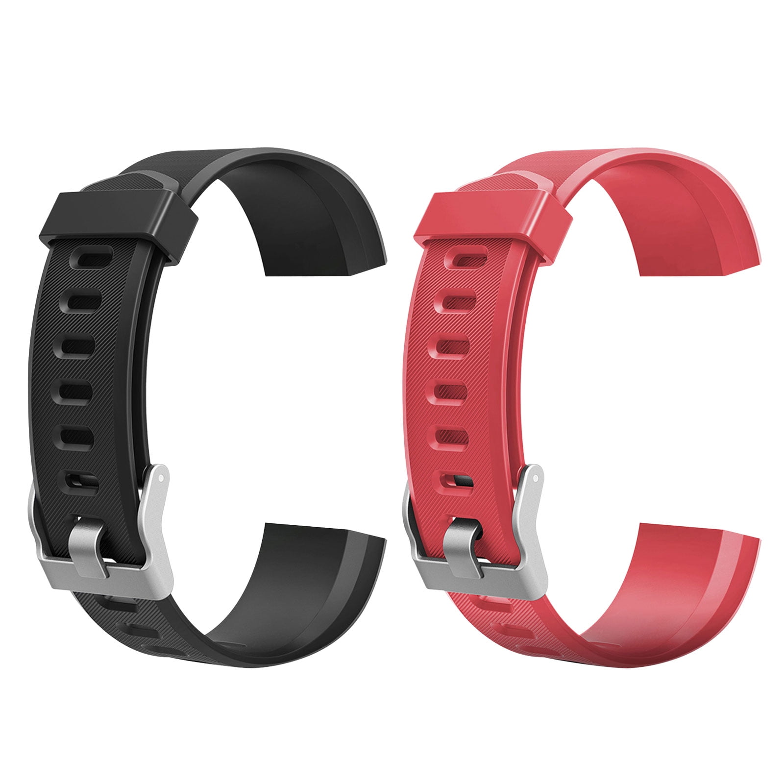 2 Pack Replacement Watch Bands for ID115Plus HR Smart Watch Black Red in Nepal at NPR 4148 Rating 5
