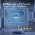 thumbnail image 4 of CUCKOO CAC-R1510FW 3-Stage Filtration H13 True HEPA Air Purifier for Mid-Sized (1,844 Sq. ft.) Rooms, Activated Carbon Filters, 99.97% Filtration, Auto+ Mode (White), 4 of 7