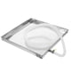 thumbnail image 3 of Drip Pan With Drain Hose Ac Unit Drip Tray For Outdoor Installation Silver 40.00X40.00X3.00CM Leak Proof 1 Set, 3 of 5