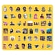 thumbnail image 3 of 200-pack Meme Stickers for Adults and Teens, Waterproof Vinyl Stickers with Funny Emoticons for Laptops, iPhone, 3 of 5