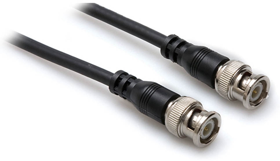 1x RG59 RG-59/U 75ohm BNC Male to BNC Male Coaxial Cable for Video & CCTV Camera 