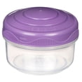 thumbnail image 6 of Sistema To Go Round Mini Bites 3-Pack (Colors May Vary), 6 of 16