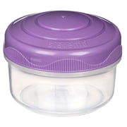 Sistema To Go Round Mini Bites 3-Pack (Colors May Vary)