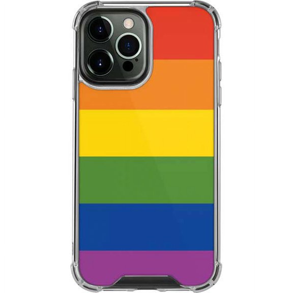 Skinit PRIDE The Rainbow Flag iPhone 13 Pro Max Clear Case