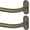 Antique Bronze, variant on Curtain Rods 32-46 Inch, Antique Bronze Wrap Around Blackout Curtain Rods for Windows, 1 Inch Adjustable Heavy Duty Room Darkening Window Treatment Rod for Bedroom, Living Room, Sliding Door