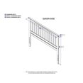 thumbnail image 3 of Atlantic Furniture Mission Headboard Queen Natural, 3 of 3