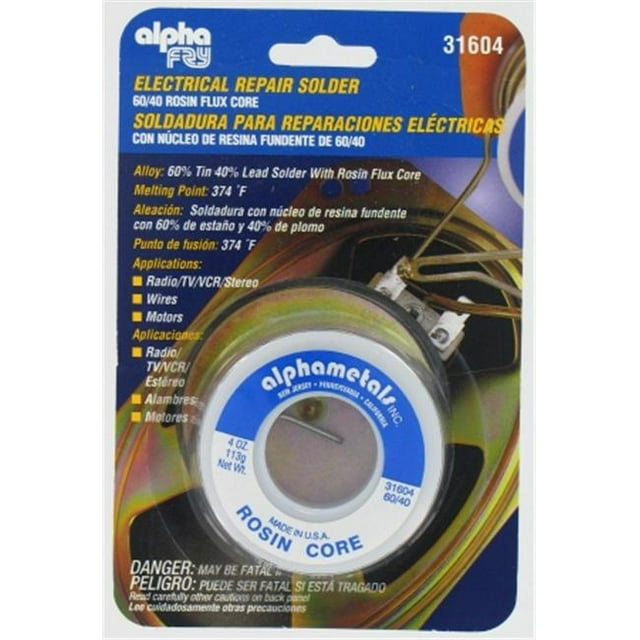 Fry Technologies Cookson Elect 60-40 Noyau de Rosine Électrique Soudure