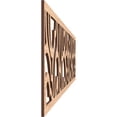 thumbnail image 3 of Ekena Millwork 46 3/4"W x 10"H x 1/4"T Springfield Fretwork Moulding, Red Oak, 3 of 13