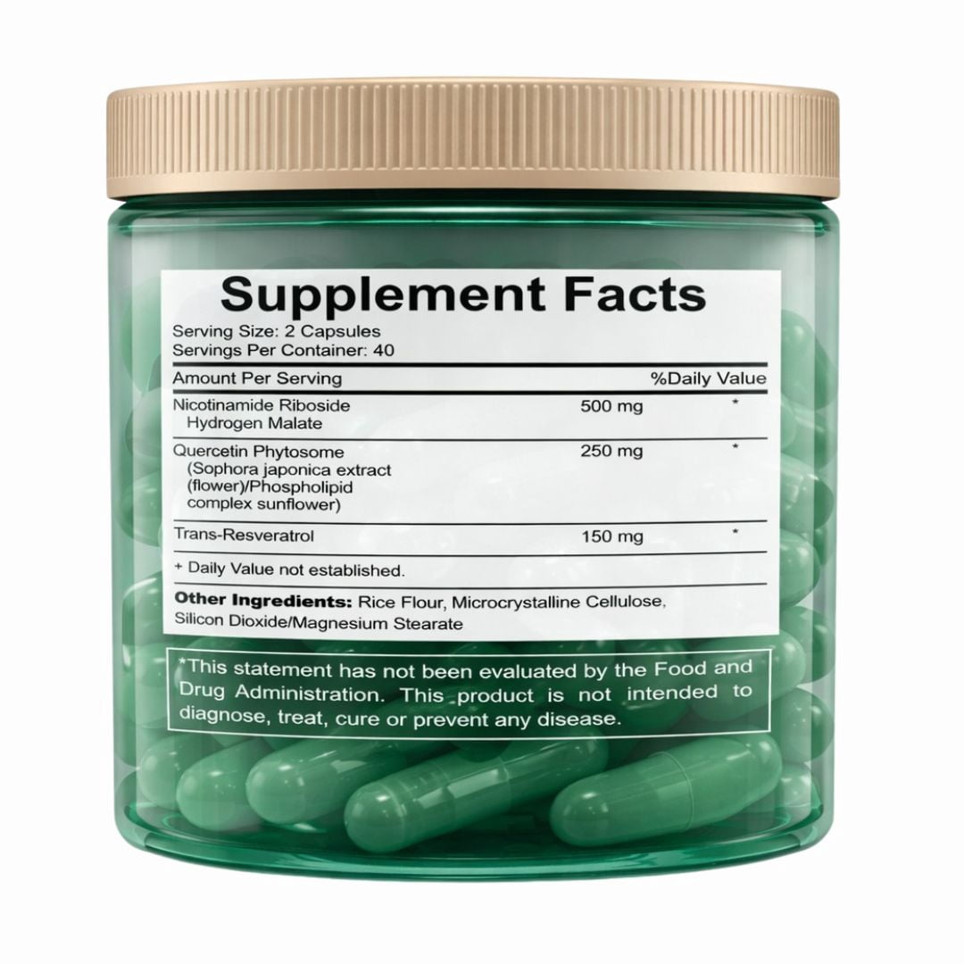 DEZEN NAD+ Liposomal Nicotinamide Riboside – Supplement for Cellular Energy Support - Pack 10