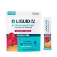 thumbnail image 1 of Liquid I.V.® Hydration Multiplier Sugar-Free - Raspberry Melon | Electrolyte Powder Drink Mix | 1 Pack (14 Servings), 1 of 5