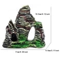 thumbnail image 3 of Mini acuario de rocalla de montaña Jianfeng, rocalla de resina, decoración para acuario pequeño, 3 of 8