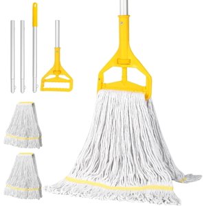 Commercial Mop Industrial Heavy Mop-3 Looped Heads