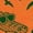 HEATHER ORANGE, variant on - Myrtle Beach Alligator - Vacation Destination - Boy's Short Sleeve Graphic T-Shirt