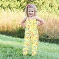 thumbnail image 5 of hengsof Easter Printed Romper for Girls Casual Loose Sleeveless Suspender Romper Fashionable Backless Pocket Overalls for Children 1-6 Years, 5 of 5