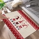 thumbnail image 2 of Alfombrilla antideslizante para cocina | Alfombra absorbente con diseño de corazón | Alfombra lavable de microfibra para baño | Alfombra decorativa de 40x60 cm para tocador, ducha y dormitorio, 2 of 6