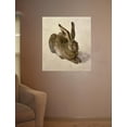 thumbnail image 2 of Wallhogs Durer Hare (1502) Poster Wall Mural, 2 of 2