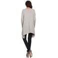 thumbnail image 4 of Women's Trendy Style Long Sleeves Solid Tunic Top, 4 of 4