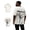 Cream, variant on G West Mens Oversized X-Ray Hand Tee Brown Size- Large