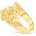 thumbnail image 4 of Floreo 10k Yellow Gold 18.2mm Panther Lioness Ring, Size 12, 4 of 5
