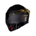 thumbnail image 4 of Casco Abatible Para Moto Kov Thunder Negro Dorado, 4 of 5