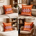 thumbnail image 5 of Boho Pillow Covers 18x18,Brown Throw Pillow Covers Outdoor Decorative Linen Pillow Covers for Couch Bed Sofa Cushion Boho Pillowcases, 5 of 5