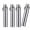 Silver-L, variant on Portable Aluminum Alloy Toothpick Case Metal Sealed Container Toothpick Dispenser For Travel Homes Kitchen Storage