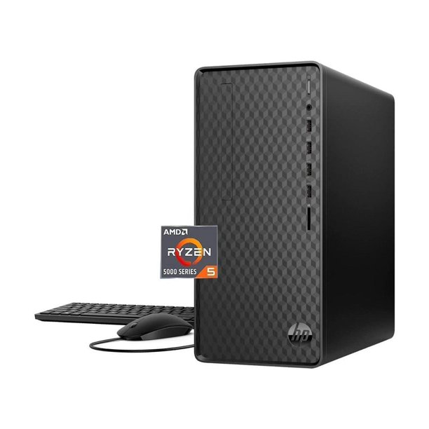 HP Desktop, AMD Ryzen 5 5600G Processor(6core), AMD Radeon Graphics