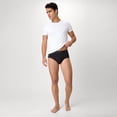thumbnail image 6 of Hanes Men's Mid-Rise Brief Underwear Pack, Dyed Cotton, 10-Pack, 6 of 10
