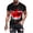 Red, variant on Jamicy T Shirts for Men Summer Outfits Men Casual Round Neck Printing Pullover Canadian Maple Leaf Shirt for Men Canada Day Flag T-Shirt