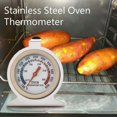 thumbnail image 4 of Mistaha Oven Temperature Measuring Tool Stainless Steel Kitchen Temperature Measuring Tool Grill Temperature Measuring Tool with Hook Instant Read for Kitchen, 4 of 8