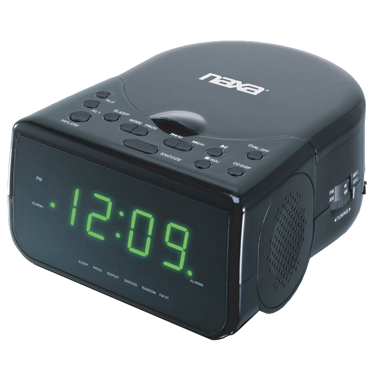 Løsne Tal til leninismen Alarm clock radio with CD player - Walmart.com