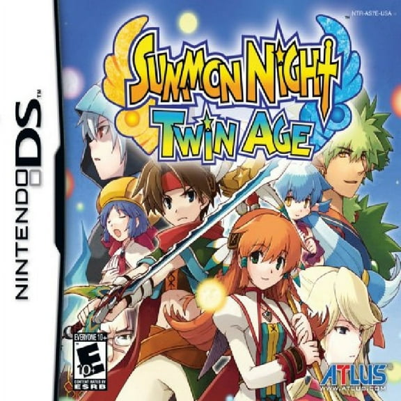 Restored Summon Night: Twin Age (Nintendo DS, 2008) (Refurbished)