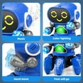 thumbnail image 3 of HopeRock Robot Toys for Kids, Smart Electronic Robot Walking Dancing for Todller with Lights/Music, Birthday Gift for Ages 3 4 5 6+ Boys and Girls, Blue., 3 of 8