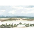 thumbnail image 2 of Harper, Ethan 32x23 White Modern Wood Framed Museum Art Print Titled - Coastal Wetlands Watercolor II, 2 of 4