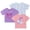 Purple / sky blue / pink, variant on Hello Kitty Keroppi My Melody 3 Pack T-Shirts Toddler to Big Kid