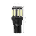 thumbnail image 4 of Ccdes Reading Light Bulbs,T10 LED Bulb,10pcs T10 7020 10SMD Car LED Wedge Reverse Instrument Panel Width Lamp Reading Light Bulbs, 4 of 8