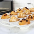 thumbnail image 3 of Shoreew Heart Shaped Silicone Muffin Pan with Metal Reinforced Frame 12 Cups Heart Baking Pan for Baking Heart Shaped Muffins Mold for Cupcakes Tartlets Egg Bites Chocolate, 3 of 6