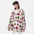 thumbnail image 3 of Lsque Halloween Mouth UPF 50+ Lightweight Sun Protection Men's Women's Long Sleeve Shirt, Hoodie Performance -Large, 3 of 9