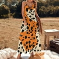 thumbnail image 2 of Leopard Print Pattern Sleeveless Dress Woman Fashion Long Dresses Women's Summer Suit Dress Summer 2025 Women, 2 of 7