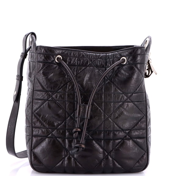 Pre-Owned D-Motion Bag Cannage Quilted Leather Medium By Rebag