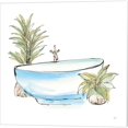 thumbnail image 2 of Great Art Now Tub Blue by Chris Paschke 4 Piece Canvas Art Set Each 14W x 14H, 2 of 5