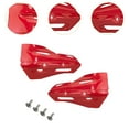 thumbnail image 6 of Nishiyuenyi Generic Motorcycle Hands Guards Easy to Install Professional Fittings Universal Decoration Windshield Deflectors Red, 6 of 9